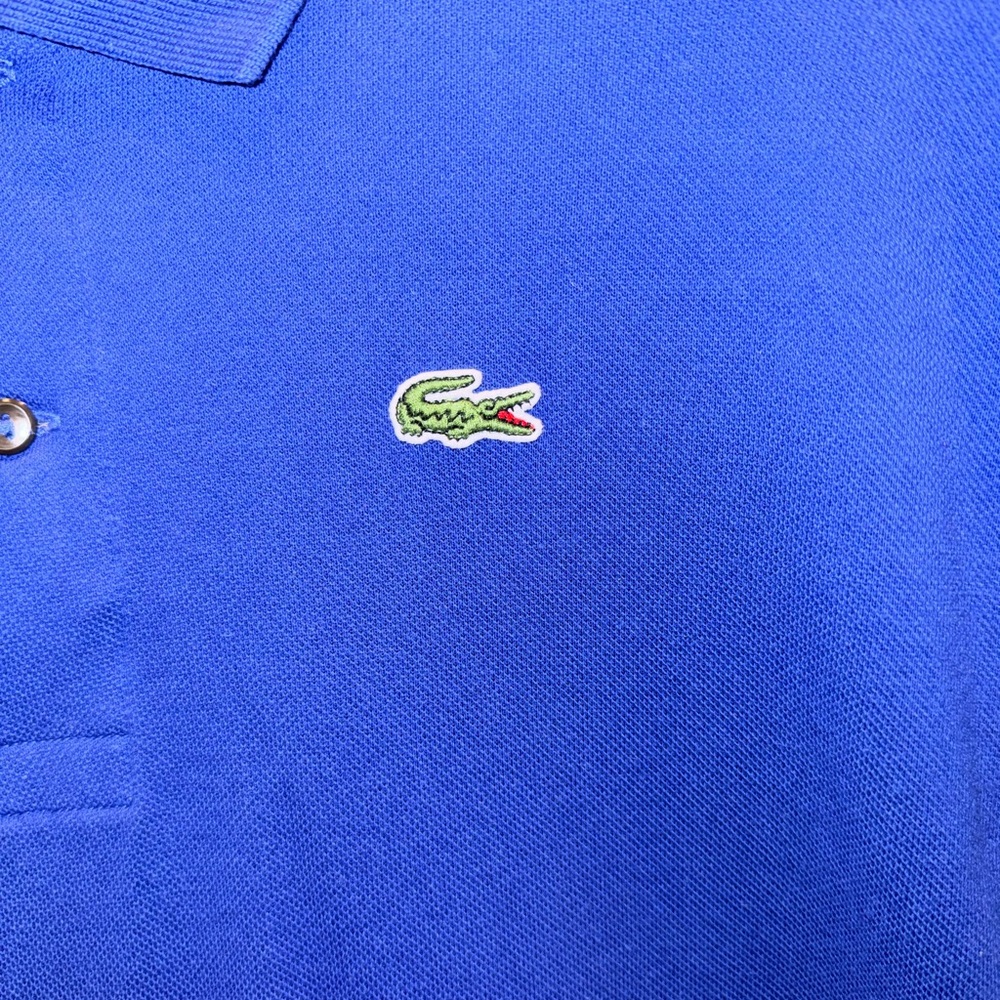 Royal blue Lacoste polo - Picture 2 of 4
